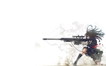women rifle guns m95 barrett 1400x900 wallpaper 